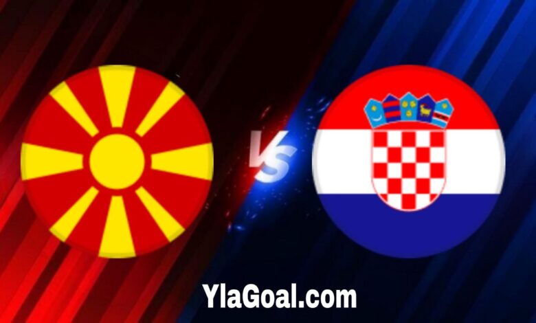 موعد مباراة كرواتيا ومقدونيا الشمالية الودية 2024 والقنوات الناقلة